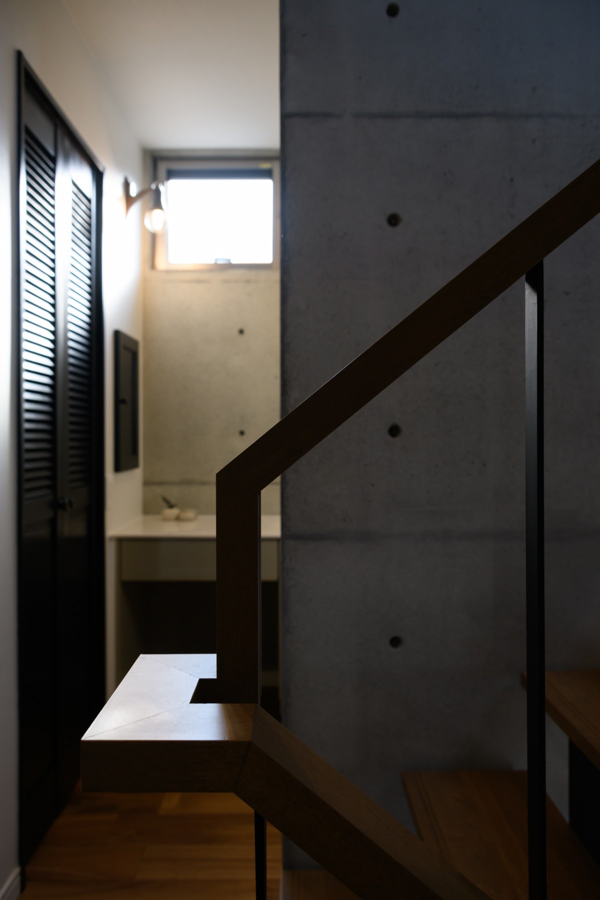 打放し壁と洗面