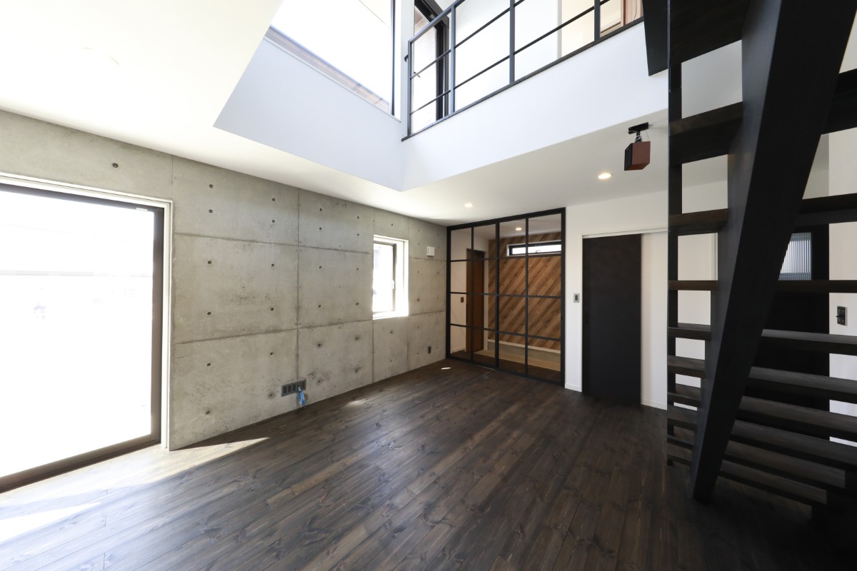 打放壁のあるLDK