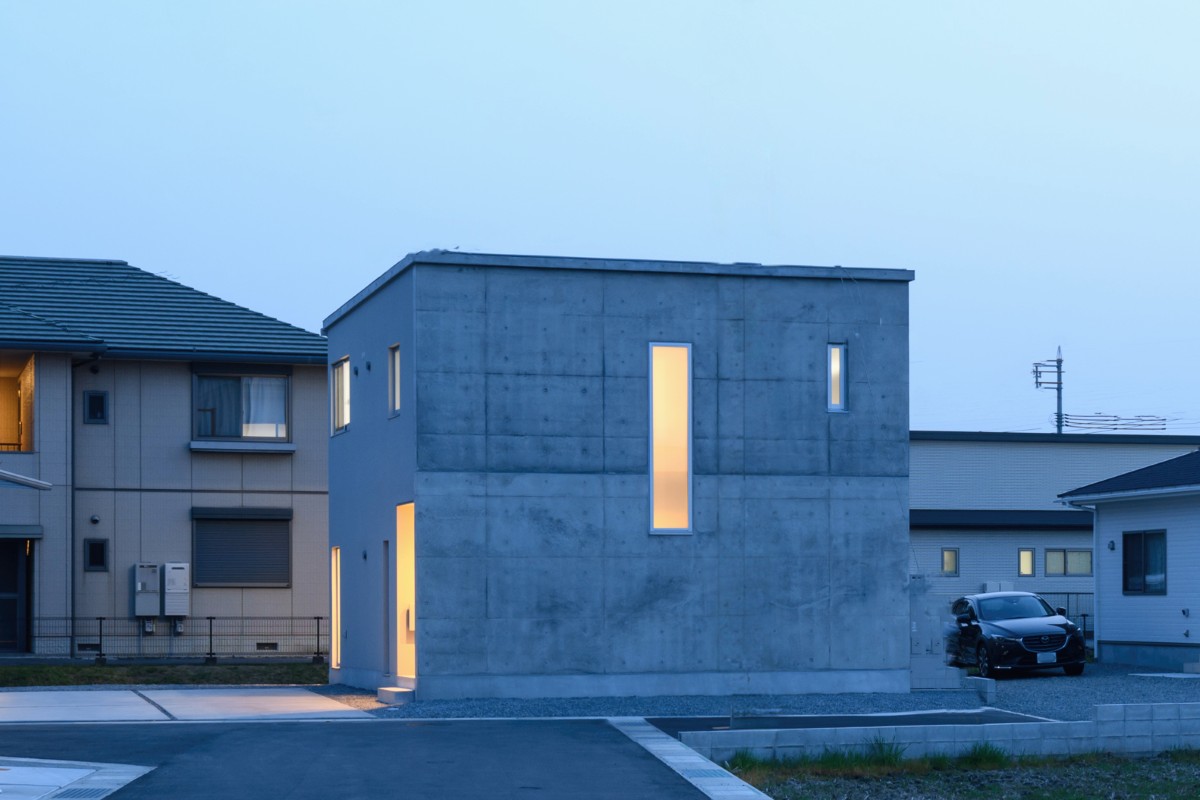 外断熱RC住宅の外観