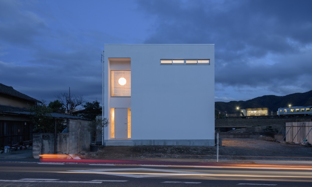 外断熱RC住宅の外観