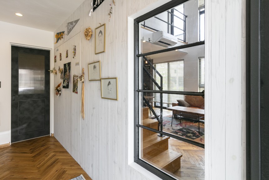 アンティーク窓枠