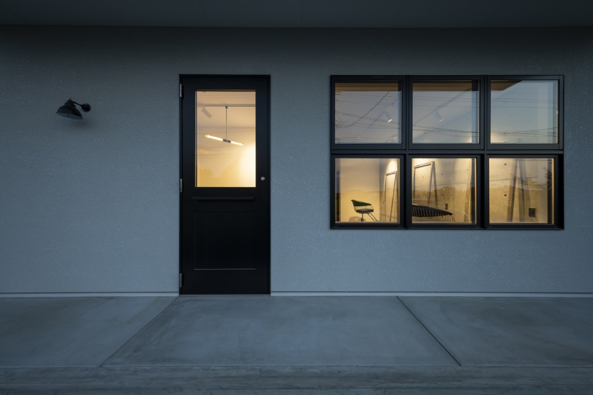 🐞美容室外観夜景