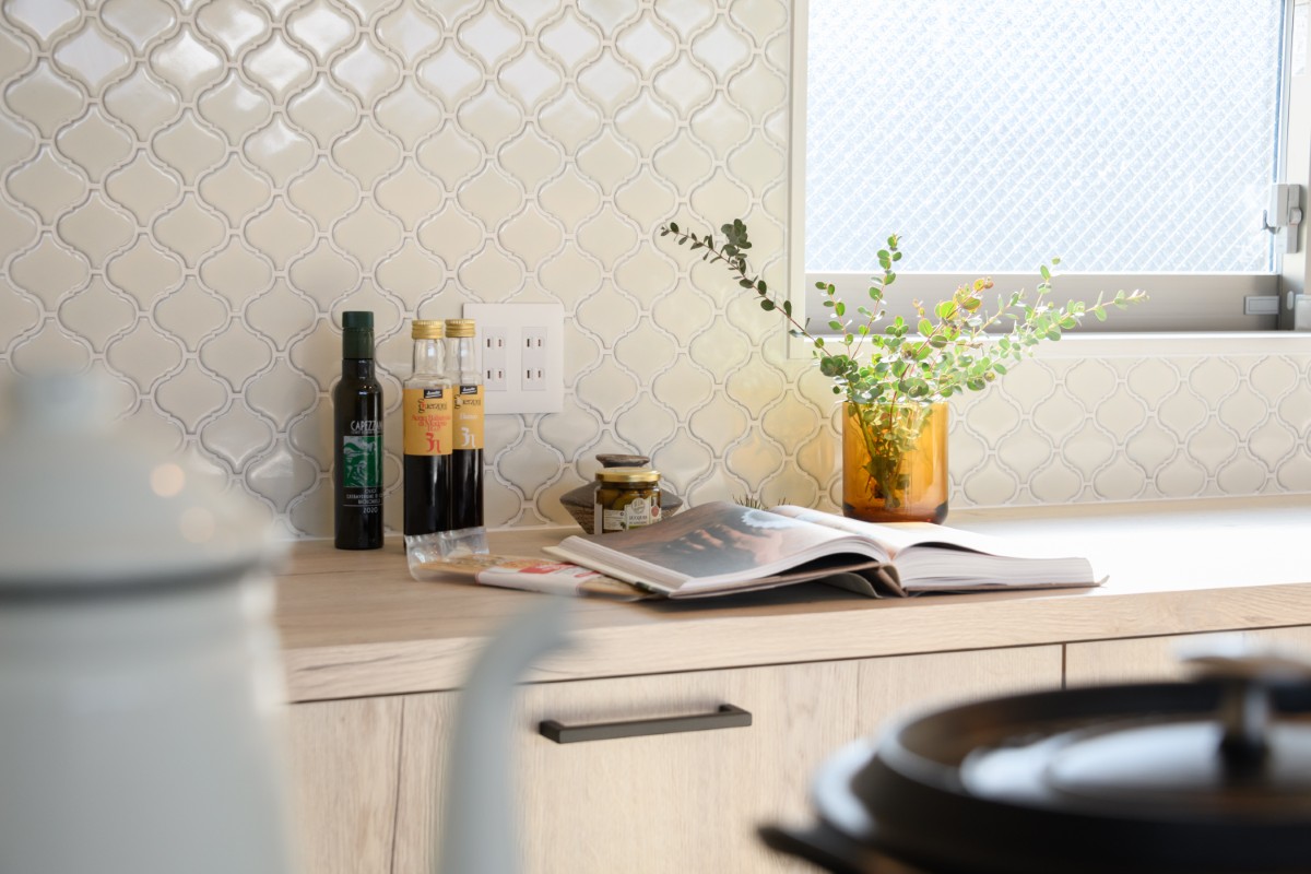 キッチンのタイル