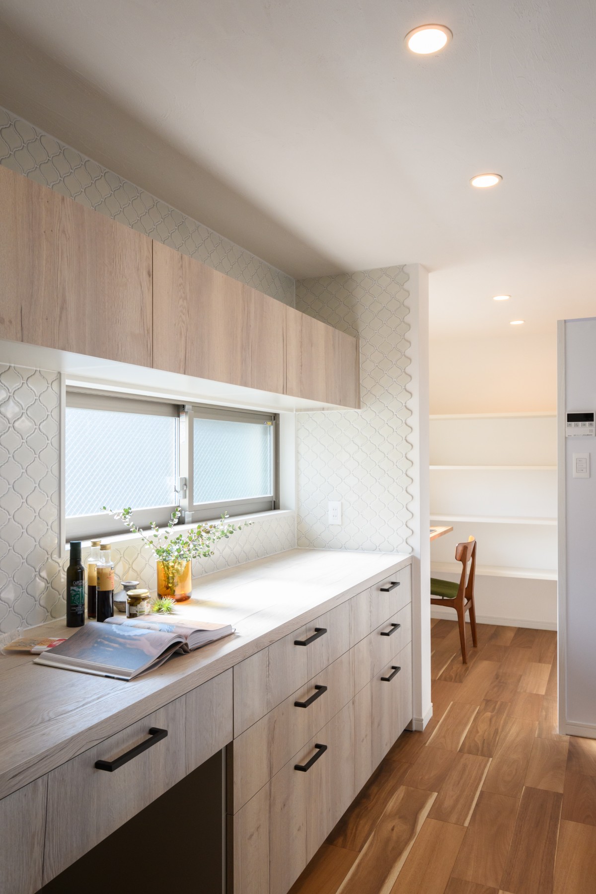 外断熱RC住宅のエントランス