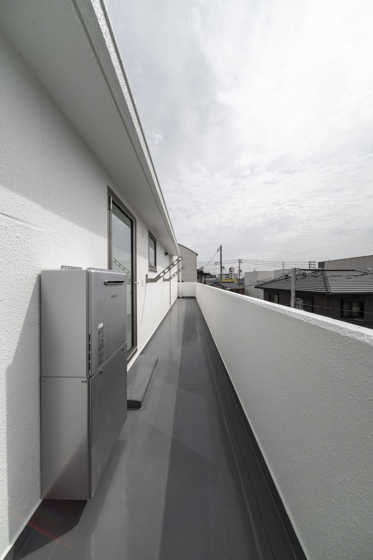 RC住宅のバルコニー