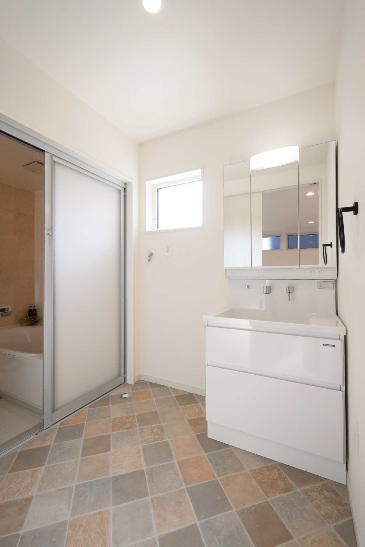 木造住宅の脱衣場