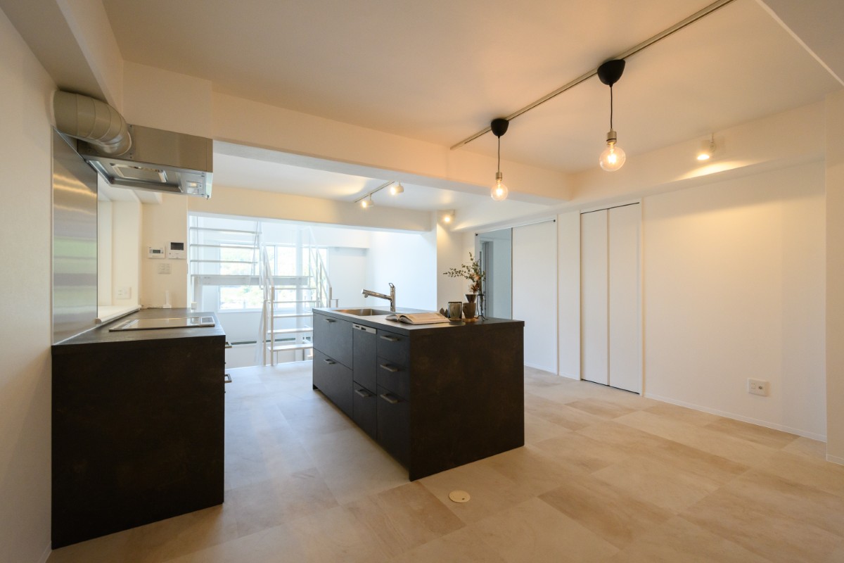 RC住宅のキッチン